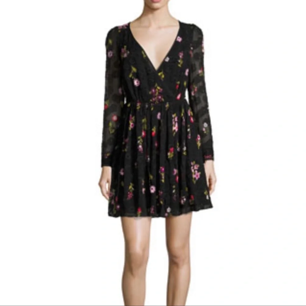 Kate Spade ♠️ Bloom Silk & Cotton Floral Dress